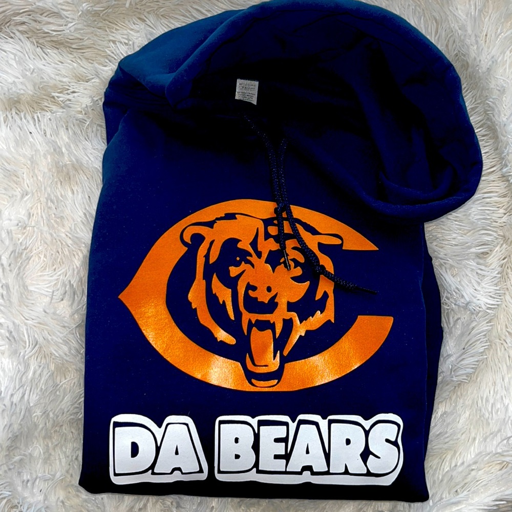 NEW SZ 2X DA BEARS CHICAGO HOODIE SWEATSHIRT UNISEX THICK WARM WINTER SWEATER